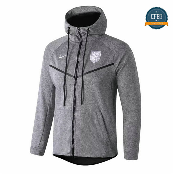 Cfb3 Camisetas Chaqueta Sudadera Inglaterra Gris oscuro 2018/2019 Sombrero