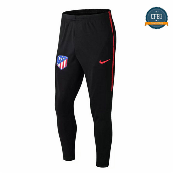 Cfb3 Camisetas Pantalón chándal Atletico Madrid Negro/Rojo 2019/2020