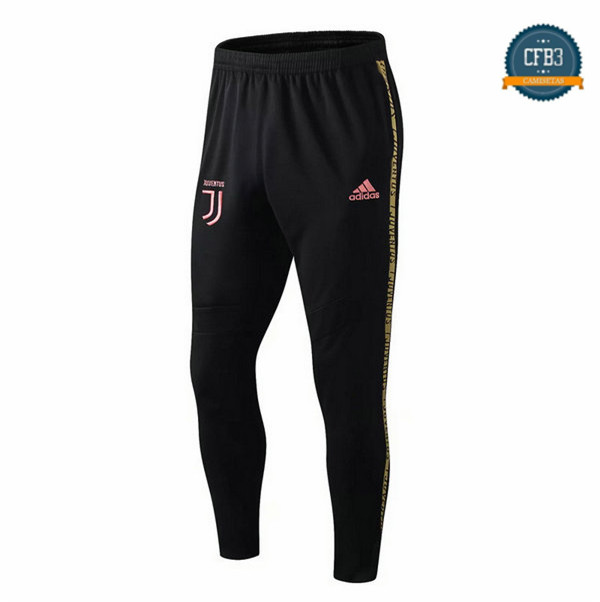 Cfb3 Camisetas Pantalón chándal Juventus Negro/Amarillo 2019/2020