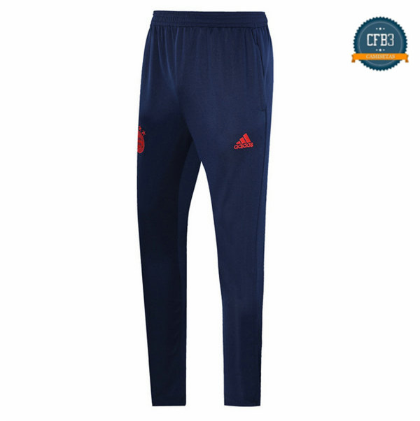 Cfb3 Camisetas Pantalón chándal Manchester United Azul Oscuro/Rojo 2019/2020