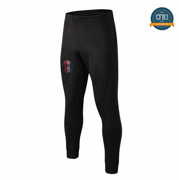 Cfb3 Camisetas Pantalón chándal PSG Negro 2019/2020