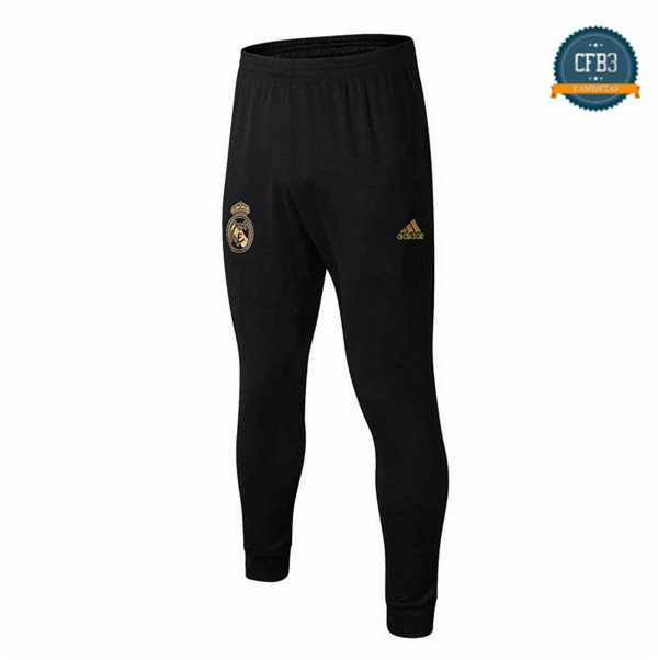 Cfb3 Camisetas Pantalón chándal Real Madrid Negro 2019/2020