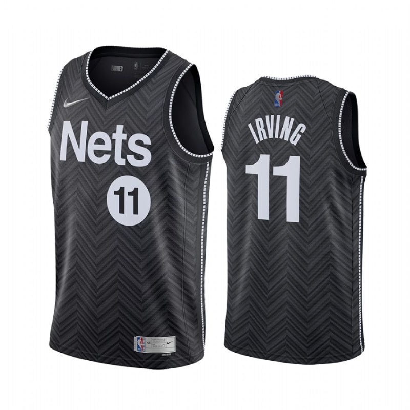 Cfb3 Camisetas Kyrie Irving, Brooklyn Nets 2020/21 - Earned Edition