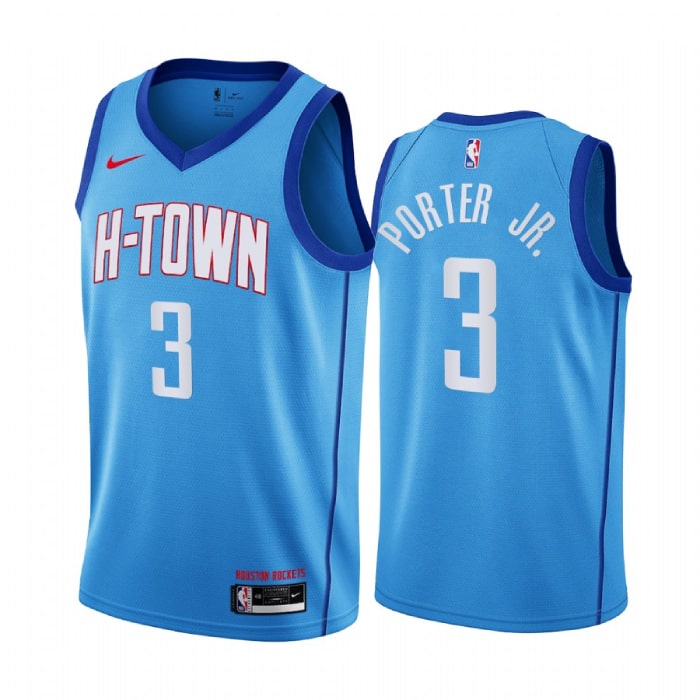 Cfb3 Camisetas Kevin Porter Jr., Houston Rockets 2020/21 - City Edition