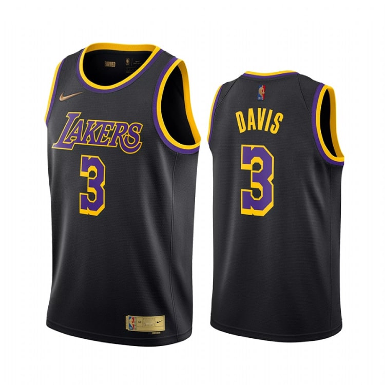 Cfb3 Camisetas Anthony Davis, Los Angeles Lakers 2020/21 - Earned Edition