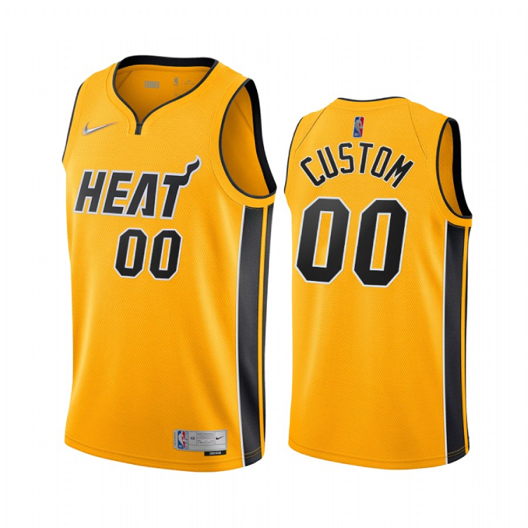 Cfb3 Camisetas Custom, Miami Heat 2020/21 - Earned Edition