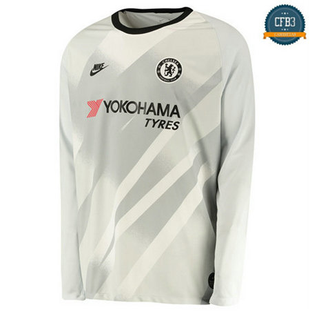 Camiseta Chelsea 3ª Portero Manga Larga Gris 2019/20