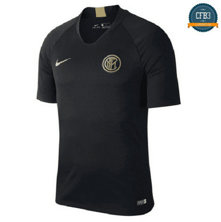 Camiseta Inter milan Entrenamiento Negro 2019/20