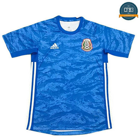 Camiseta Mexico Portero Azul 2019/20