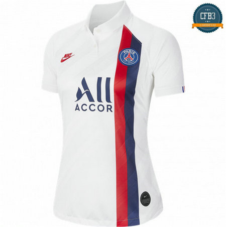 Camiseta PSG Mujer 3ª Blanco 2019/20