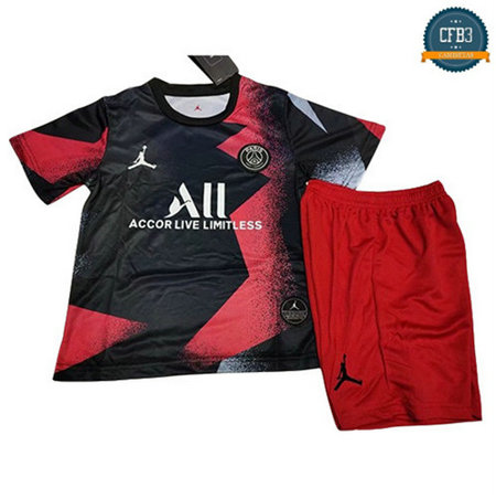 Camiseta PSG Jordan Niños Negro 2019/20