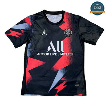 Camiseta PSG Jordan Pre-Match Negro 2019/20