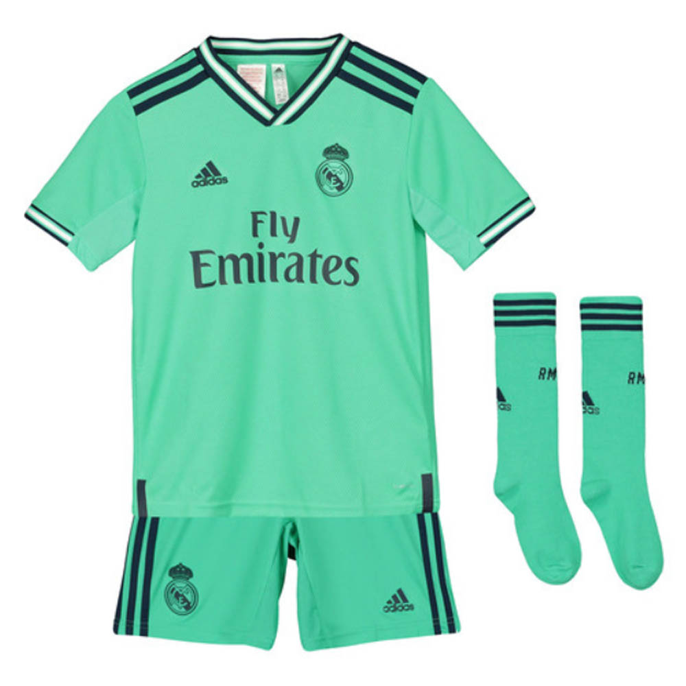 Camiseta Real Madrid Niños 3ª Equipación Verde 2019/2020