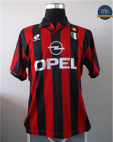 Camiseta 1996-97 AC Milan 1ª Equipación