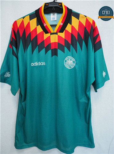 Camiseta 1994 Alemania 2ª Equipación Verde