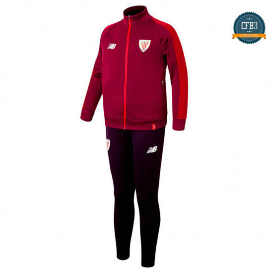 Chaqueta Chándal Athletic Bilbao Rose/Púrpura 2018