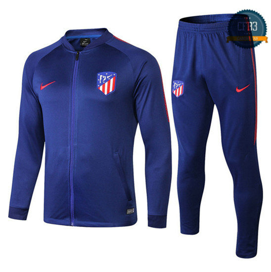 Chaqueta Chándal Atletico Madrid Azul Profundo 2018