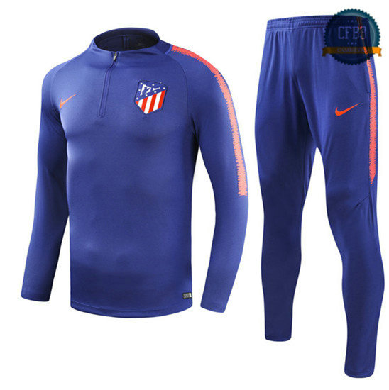 Chándal Niños Atletico Madrid Azul 2018