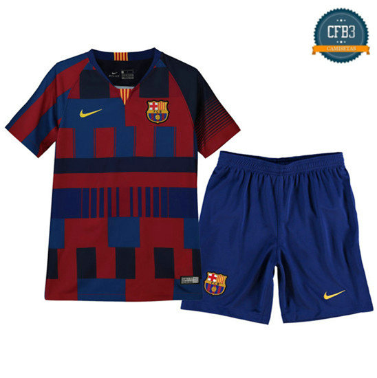 Camiseta Barcelona Niños 20 aniversario Conmemorativa