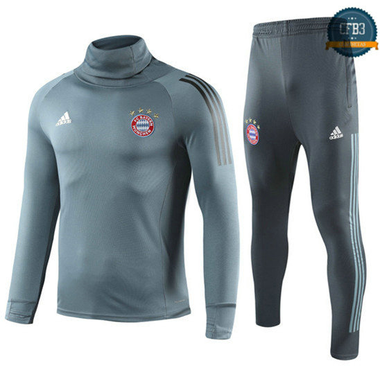 Chándal Champions League Bayern Munich Gris Oscuro 2018/2019 Cuello alto