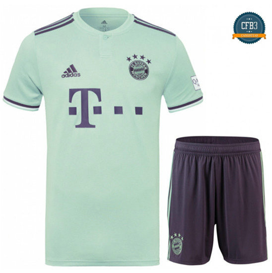 Camiseta Bayern Munich 2ª Equipación Junior Azul 2018