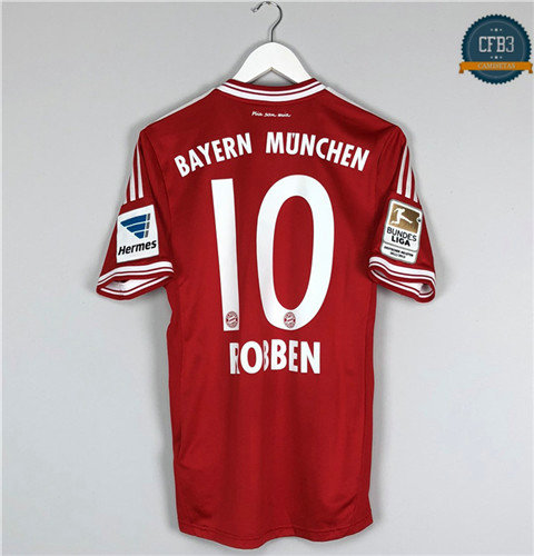 Camiseta 2013-14 Bayern Munich 1ª Equipación (10 Bayern Munich)