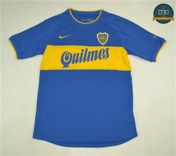 Camiseta 1999-00 Boca 1ª Equipación