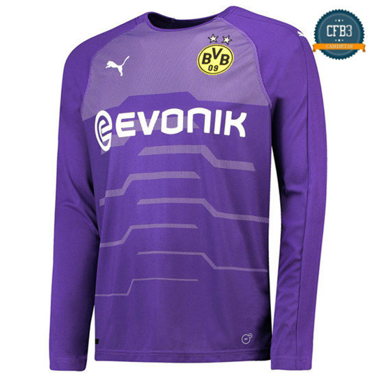 Camiseta Borussia Dortmund 3ª Equipación Portero Púrpura 2018