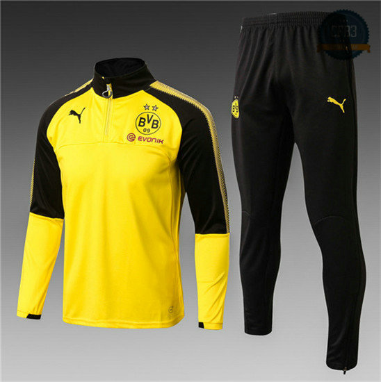 Chándal Borussia Dortmund Amarillo 2017 Cuello alto