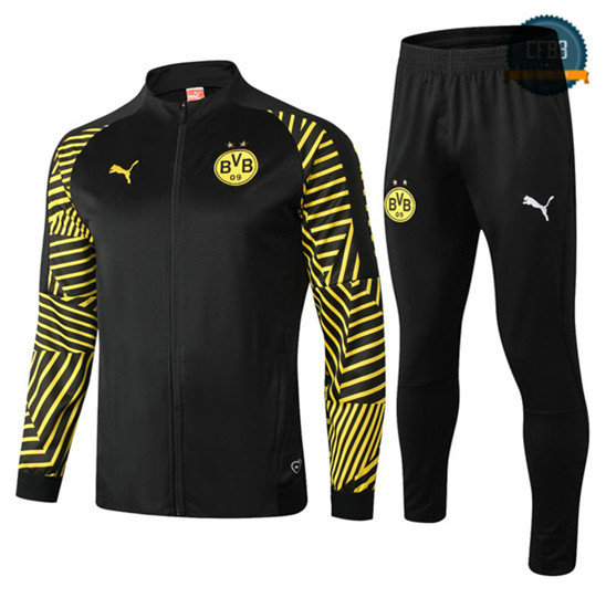 Chaqueta Chándal Borussia Dortmund Negro 2018