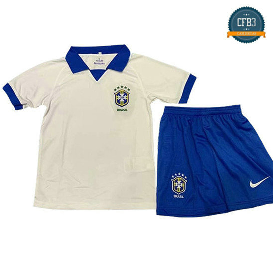 Camiseta Brasil Niños 2ª Equipación 202019/202020
