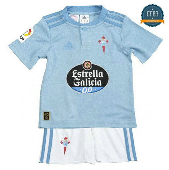 Camiseta Celta de Vigo 1ª Equipación Niños Azul 2018