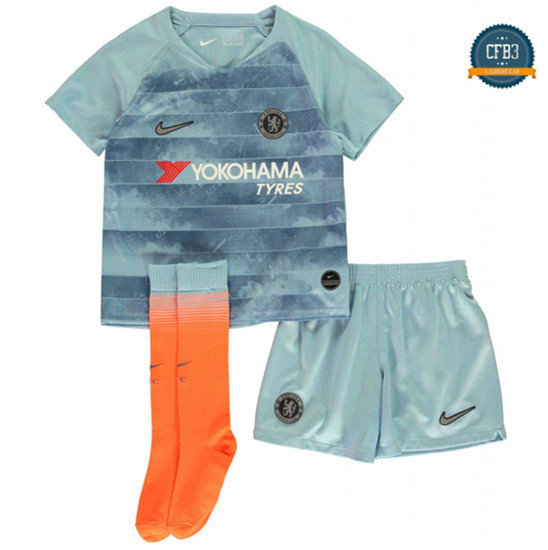 Camiseta Chelsea 3ª Equipación Niños 2018