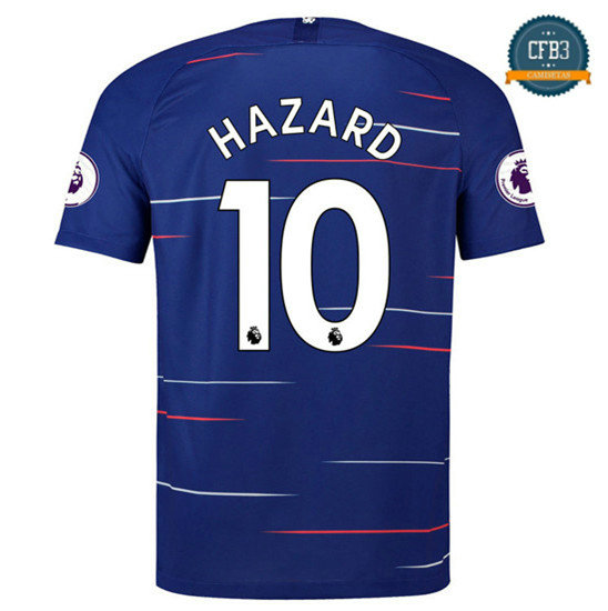 Camiseta Chelsea 1ª Equipación 10 Hazard 2018