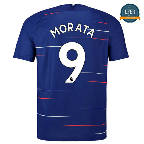 Camiseta Chelsea 1ª Equipación 9 Morata 2018