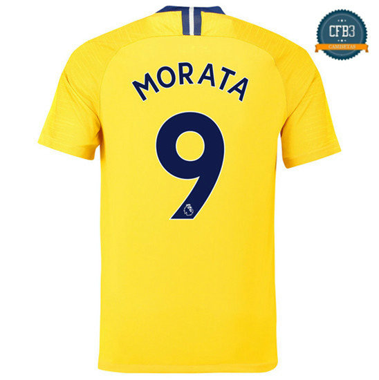 Camiseta Chelsea 2ª Equipación 9 Morata 2018