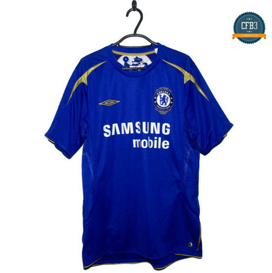 Camiseta 2005-06 Chelsea 1ª Equipación Azul
