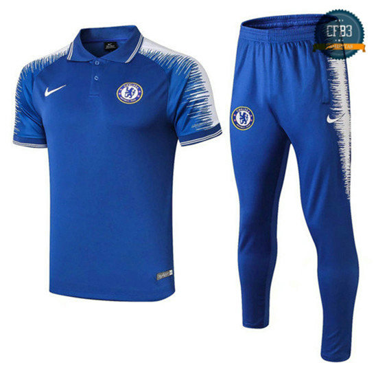 Camiseta Chelsea POLO Entrenamiento Azul Strike Drill 2018/2019