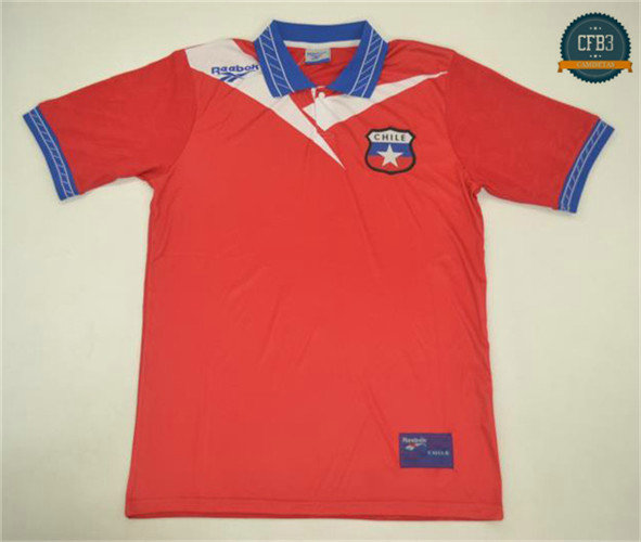 Camiseta 1996-98 Copa del Mundo Chile 1ª Equipación