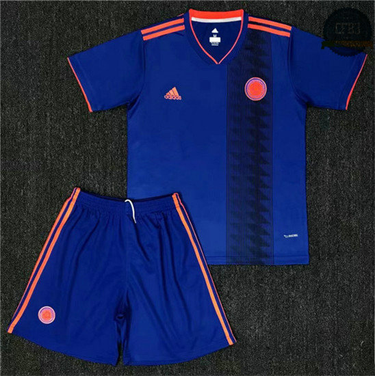 Camiseta Colombia 2ª Equipación Niños 2018