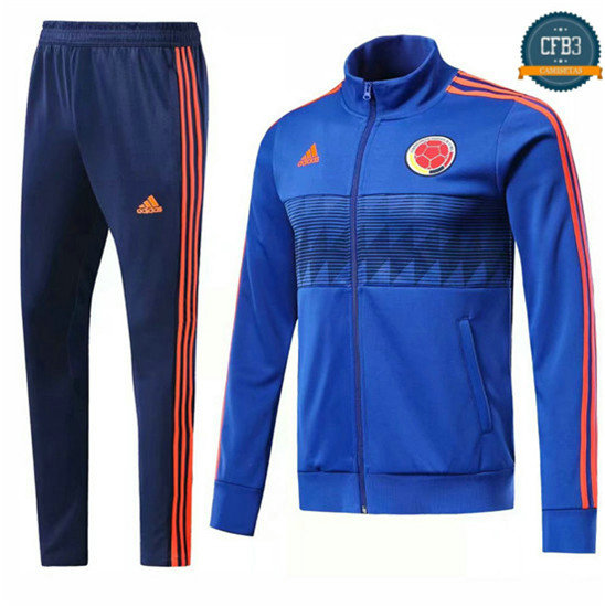 Chaqueta Chándal Colombia Azul 2018