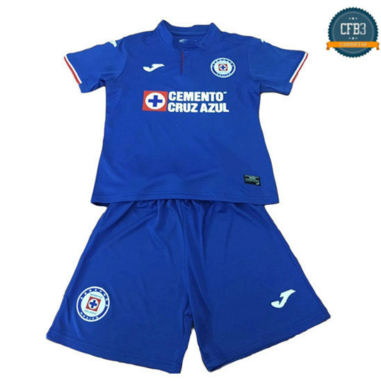 Camiseta Cross Niños 1ª Equipación Azul 202019/202020