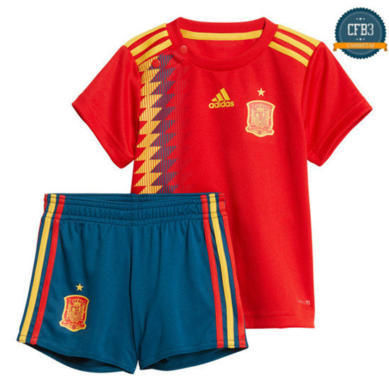 Camiseta España 1ª Equipación Niños 2018