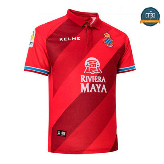 Camiseta Espanyol 2ª Equipación Rojo 2018