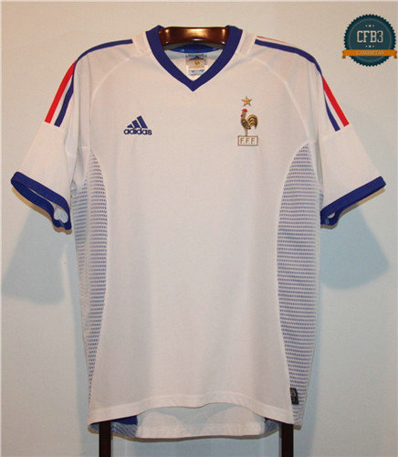 Camiseta 2002 Copa del Mundo Francia 2ª Equipación