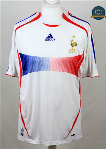 Camiseta 2006-07 Copa del Mundo final Francia 2ª Equipación