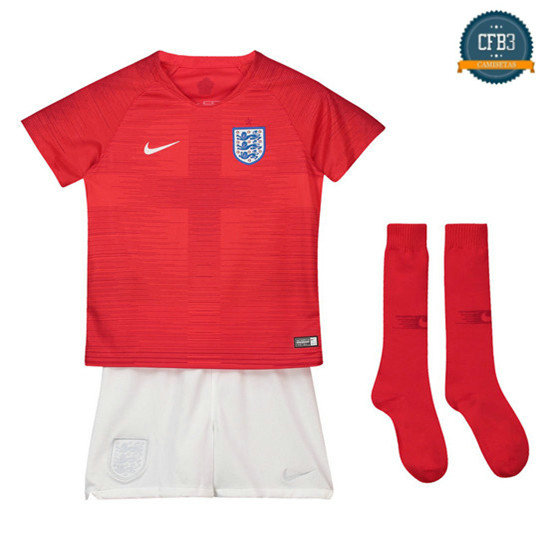 Camiseta Inglaterra 2ª Equipación Niños 2018