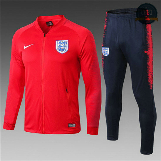 Chaqueta Chándal Inglaterra Rojo 2018