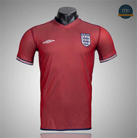 Camiseta 2002-03 Copa del Mundo Inglaterra 2ª Equipación