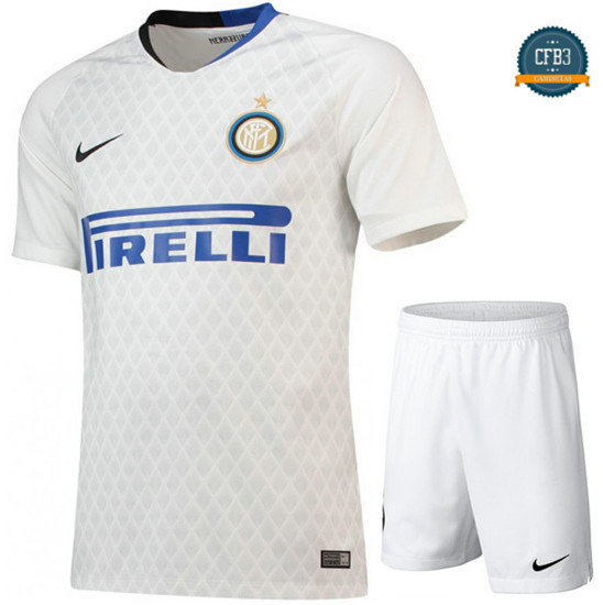 Camiseta Inter Milan 2ª Equipación Junior Blanco 2018